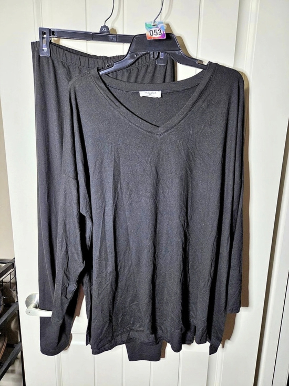 ZENANA Brushed Soft Microfiber Long Sleeve V-Neck Top and Leggings Lounge Set